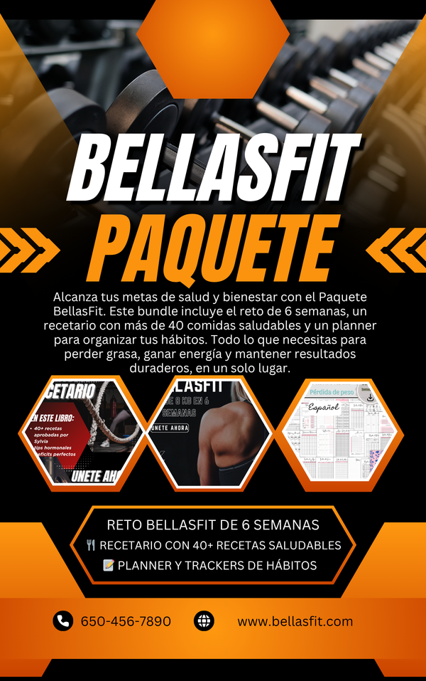 Bellasfit:reto de transformacion en 6 semanas