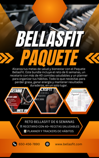 Bellasfit:reto de transformacion en 6 semanas